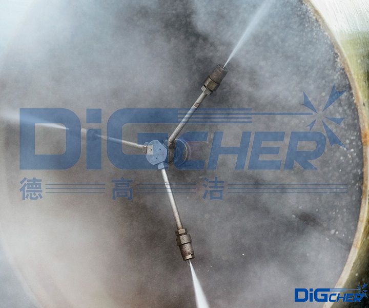 鐵路罐車自動化清洗系統(tǒng)罐內(nèi)清洗機構(gòu)