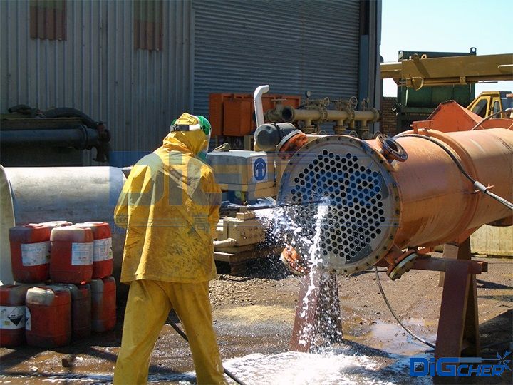 換熱器超高壓水清洗