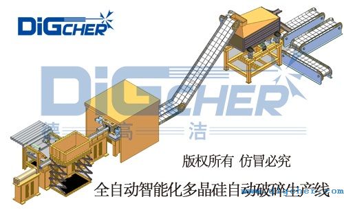 全自動(dòng)智能化多晶硅自動(dòng)破碎生產(chǎn)線