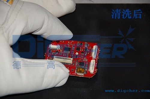 使用德高潔DPT Pro干冰清洗機(jī)清洗后