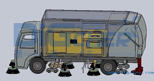 多功能軌道槽清洗車(chē)